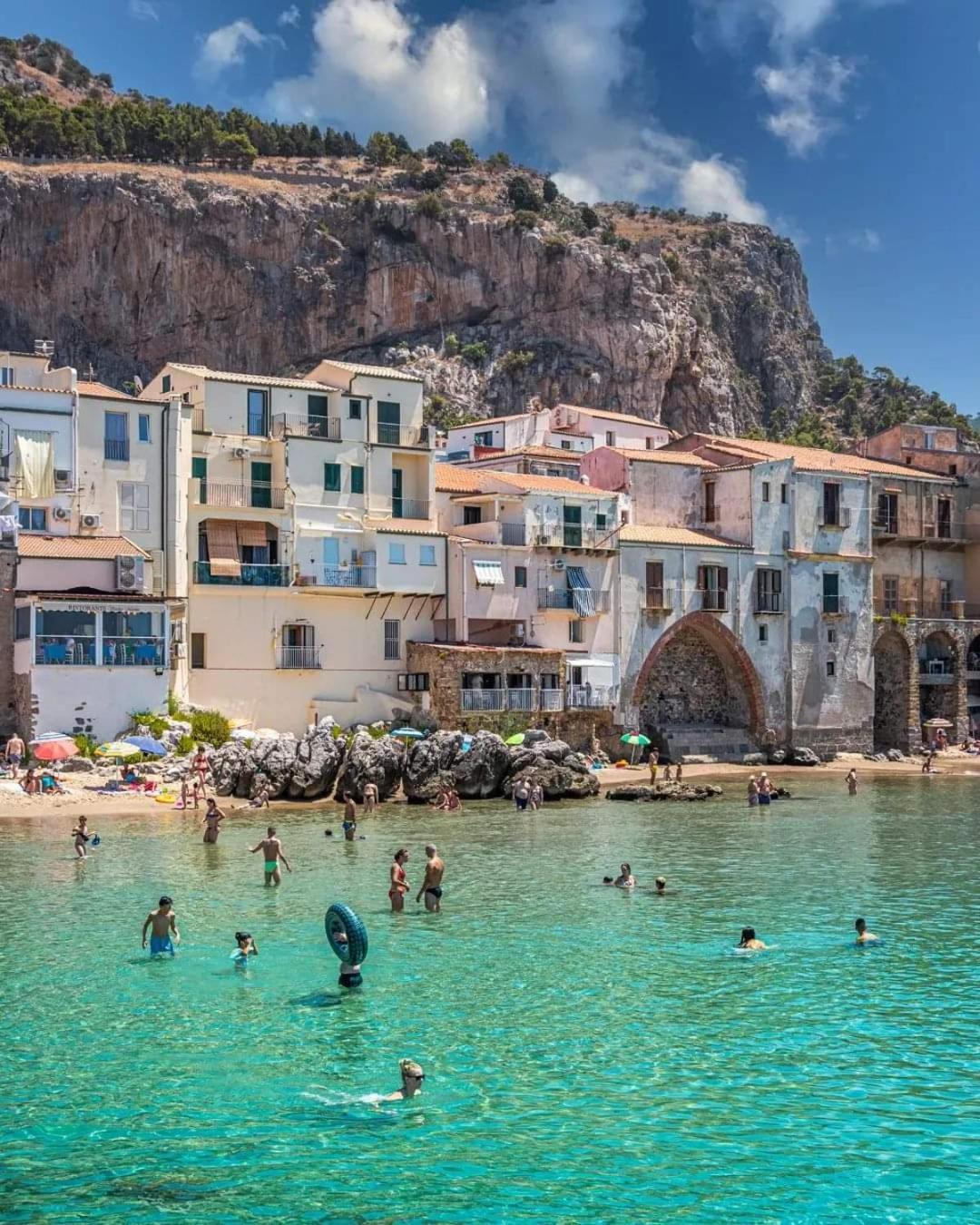 Ferienwohnung Kalura Sea House Cefalù Exterior foto